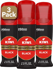 Black Liquid Shoe Polish with Sponge Applicator, Instant Shine Shoe Care, 2.5 Oz picture