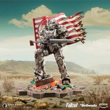 Fallout Brotherhood Of Steel Premium Statue Dark Horse Factory Sealed NEW Unopen picture