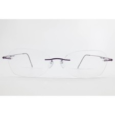 Silhouette Titan Rimless Eyeglasses Purple 50 17 140 6716 40 6060 Minimalist picture