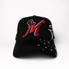 31 HATS - THIRTY ONE HATS x EL MAGO - Black Snapback Hat picture