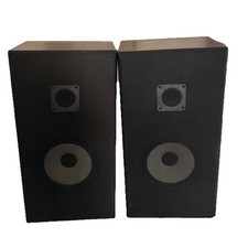 Vintage Sanyo Speakers SX-820 Pair 8 Ohm 1979 USA 23x12.5x8.5