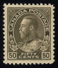 Canada Scott# 120, VF-XF Mint NH, SCV $200 (57382) picture