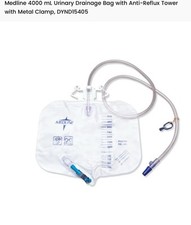 Urinary drainage Bag 4000 ml By Medline. Buy In BULK.LARGE Quantities Available. picture