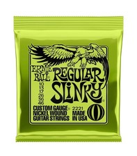 Ernie Ball Regular Slinky Nickel Wound Electric Guitar Strings - 10-46 Gauge picture