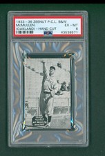 1933-36 Zeenut Baseball Card - McMullen Hand Cut, PSA 6 EXMT picture