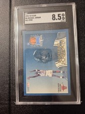 1992-93 FLEER ALL-STAR #6 MICHAEL JORDAN SGC 8.5 picture