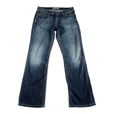 Buckle BKE Taylor Bootcut Jeans Womens 30x31.5 Blue Denim Midrise Y2K Stretch picture