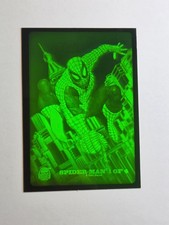 1994 Fleer Marvel Universe Series V Hologram Green #1 Spider-Man picture