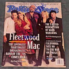 Signed John McVie Mick Fleetwood Mac Autographed Rolling Stone Magazine Auto PSA picture
