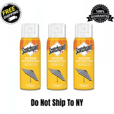 (3 Pack) Scotchgard UV Water & Sun Shield Fabric Protective Spray 10.5 oz picture