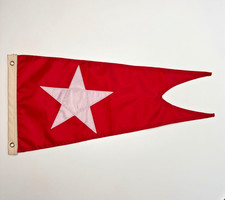 Vintage White Star Line Titanic Pennant Flag 11