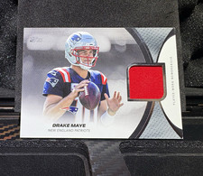 Topps 2024 Inception Source Materials Drake Maye Patriots RC picture