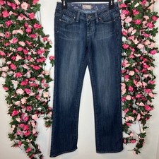 Paige Premium Denim Womens 25 Bootcut Jeans Benedict Canyon Dark Wash Blue 25x30 picture