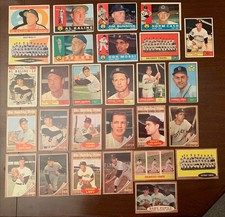 1960–61–62 Topps MLB BASEBALL Cards(28)DET TIGERS/KALINE/CASH/BUNNING/High+Lo#s picture