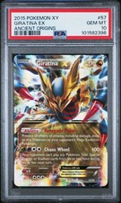 2015 POKEMON XY ANCIENT ORIGINS #57 GIRATINA EX PSA 10 picture