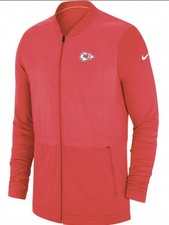 Nike Men’s Kansas City Chiefs Elite Sideline Hybrid Full Zip Jacket Medium M NFL picture