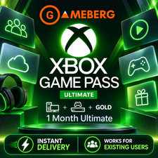 Xbox Game Pass Ultimate 1 Month Live Gold Membership XGPU - USA Only picture
