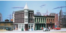 Walthers Cornerstone HO Scale Building/Structure Kit Merchants Row II Downtown picture