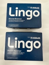 Set of 2 Lingo Continuous Glucose Biosensor Monitor (CGM) Exp: 10/31/2026 picture