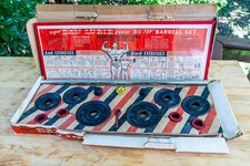 Ultra Rare Vintage Dan Lurie Junior Big Top Barbell Set picture