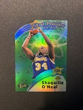 1997-98 Fleer Ultra Star Power Plus Shaquille O'Neal #4 SPP Lakers HOF 🔥🐐🔥 picture