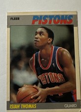 1987-88 Fleer - Isiah Thomas #106 picture
