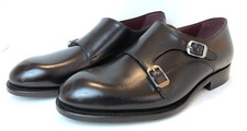 New Brioni Double calf leather double monk Milano shoes US10 / EU9 MSRP $1,650 picture