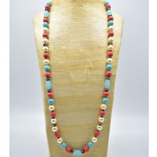 R.J Graziano Vintage Crystal Necklace Beaded Station Neiman Marcus $190 NOS BinE picture