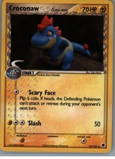 EX Dragon Frontiers #27/101 Croconaw (Delta Species) picture