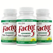 15PK Factor 5 Organic Joint Muscle Support Complex 120ct Capsules~ picture