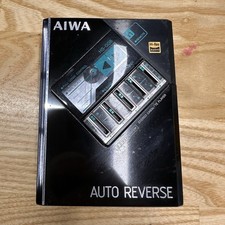 Vintage AIWA HS-G08 Stereo Cassette Player Auto Reverse Equalizer Tested  picture