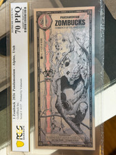 PCGS ZomBucks 70 GEM UNC .999 PURE SilverBack 1/1000 Troy oz. PANDAMONIUM 2026 picture