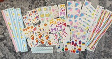 Vtg Mrs. Grossman's CM Birthday Party Celebration Stickers Lot picture