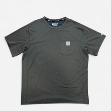 Carhartt Force Pocket T-Shirt Mens Large Olive Green Relaxed Fit picture