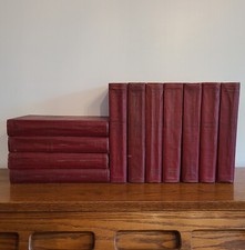 Antique Book Lot 11 Smithsonian Scientific Series v 2 - 12 1934 Decorator Shelf picture