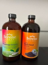 Soursop Bitters & Black Seed Bitters Bundle 16oz Each Herbal Supplement picture