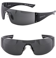GUCCI GG1958S Black Narrow Wrap 1958 Logo Fashion Unisex Sunglass 002 Authentic picture