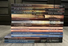 Lot of 13 Katie Winters Paperback Books Mount Desert Nantucket Vineyard Sunset picture