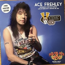 Ace Frehley Ft Peter Criss- Live At Mama Kin’s Boston - 2Lp BlackGatefold Poster picture