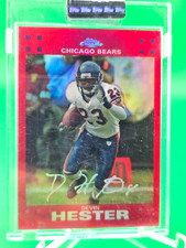 Devin Hester 2007 Topps Chrome Red Refractor 45/139 #TC145 SEALED Bears picture