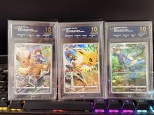 Pokemon Chinese Exclusive Evolutions ARK 10 Sequential Graded Eevee, Vapor Jolt picture