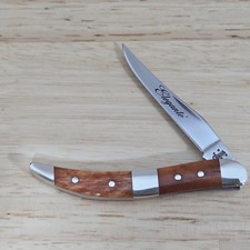 Case XX ELEGANTE' Tiny Toothpick Knife Chesnut 061096 SS  Cigar Band Shepherd  picture