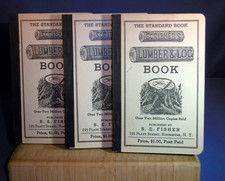 1946 SCRIBNER'S LUMBER & LOG BOOK FISHER Chainsaw Manual Axe tree arborist picture