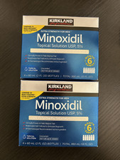 Kirkland Signature Minoxidil 5% Extra Strength Men Hair Regrowth 12 Month Supply picture