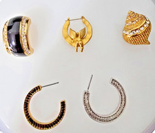Vintage Designer Jewelry Lot Signed Givenchy Dior KJL Mignonne Gavigan Single ea picture