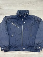 Vintage Bogner Goose Down Puffer Ski Jacket Winter Coat Blue 90’s Jacket Med/L picture