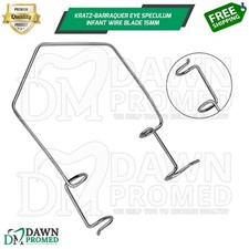 Kratz-Barraquer Eye Speculum Wire Blade 15mm Ophthalmic Instrument German Grade picture