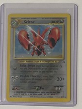 1995-2001 POKEMON CARD SCIZOR 10/75 RARE HOLO BASE SET picture