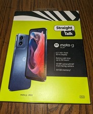 New & Sealed - Straight Talk Motorola Moto G Play (2024), 64GB, Blue - Prepaid picture