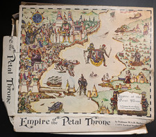 1975 TSR PRINT EMPIRE OF THE PETAL THRONE RPG Boxed Set - RARE Verified picture